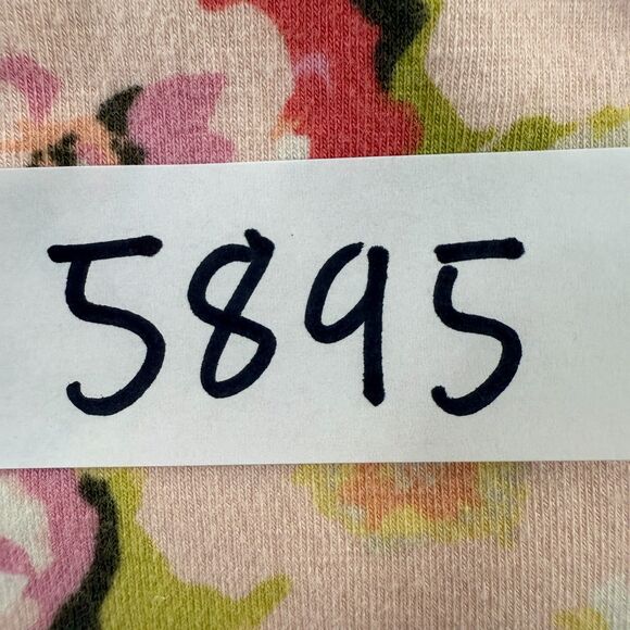 J Jill Pull On Skirt Cotton Modal Pink Green Floral Print Women's S Small - Picture 11 of 11